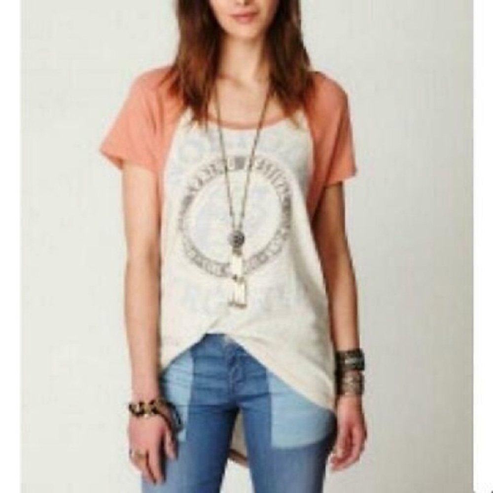 Free People Graphic Tee